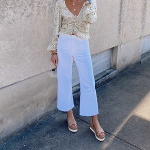 Pistola White High Waisted Denim